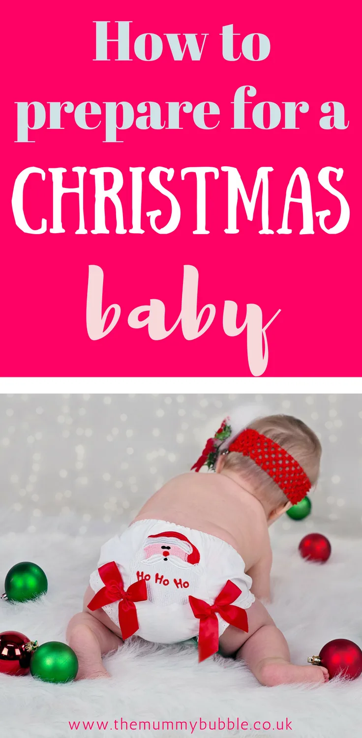Top tips for preparing for a Christmas baby 