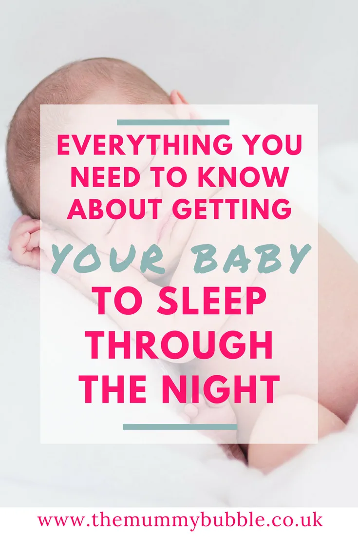 Trying to get your baby to sleep through the night? Here are lots of practical steps for helping your baby sleep through the night 