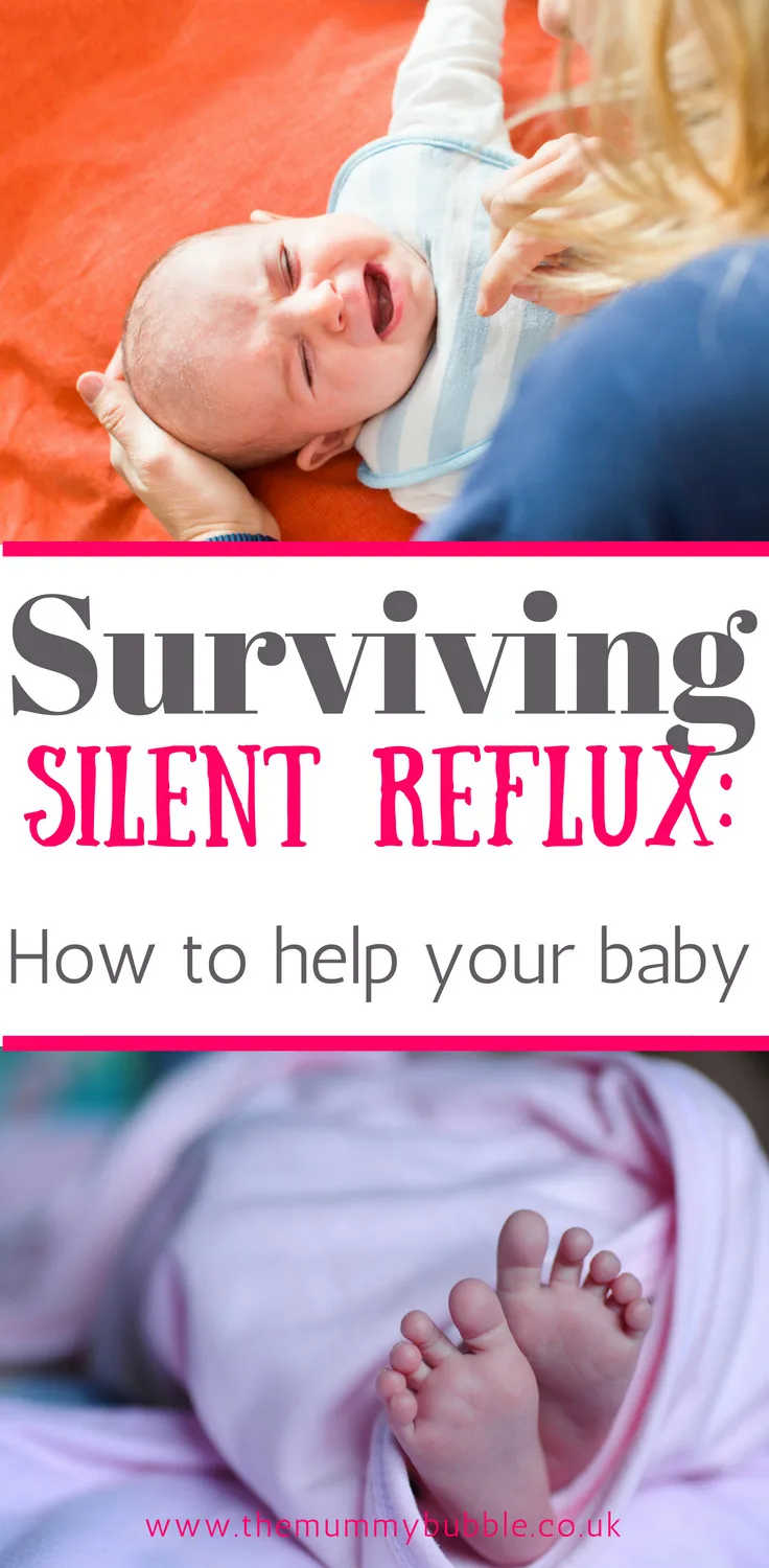 How to help a baby with silent reflux 