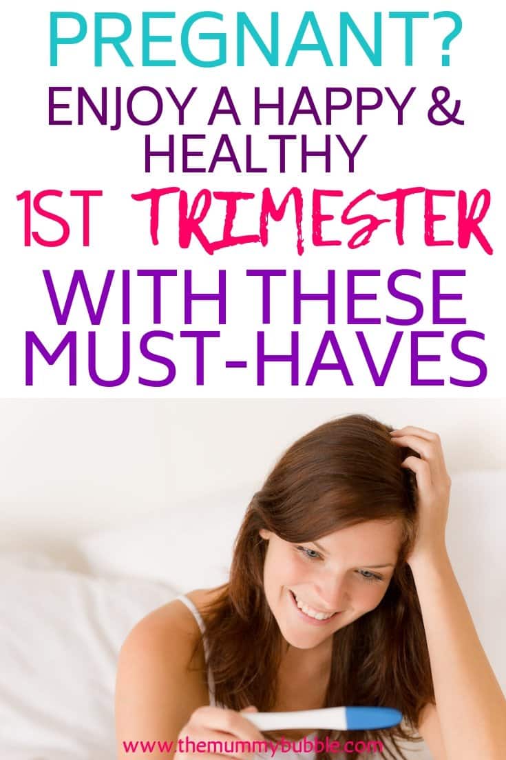 first trimester must-haves for pregnant ladies
