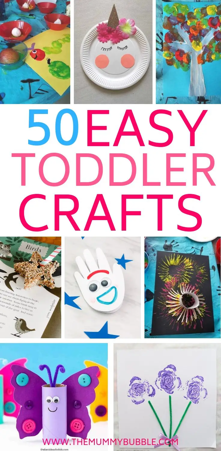 50 easy toddler craft ideas 