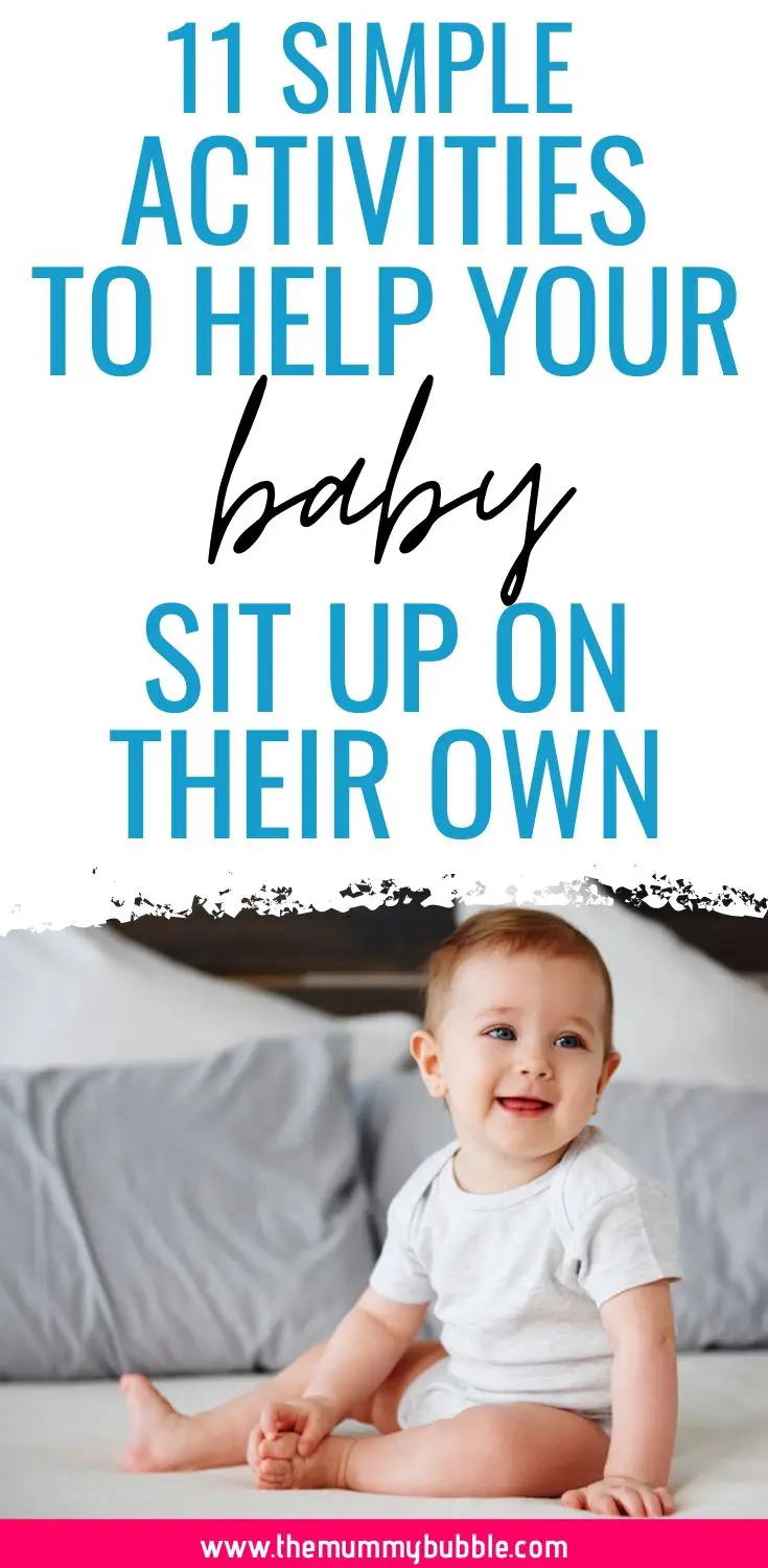 A guide to help your baby sit up