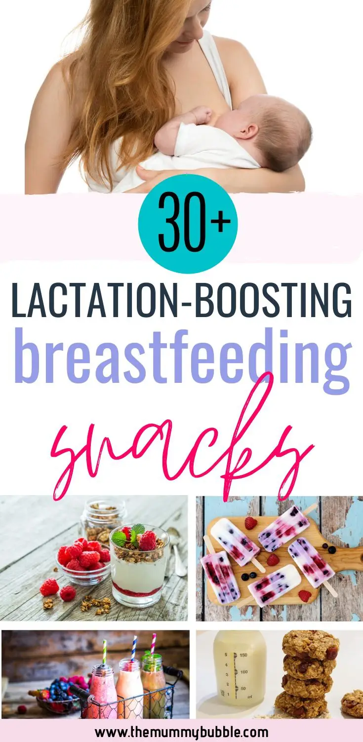 34 breastfeeding snacks for nursing mothers