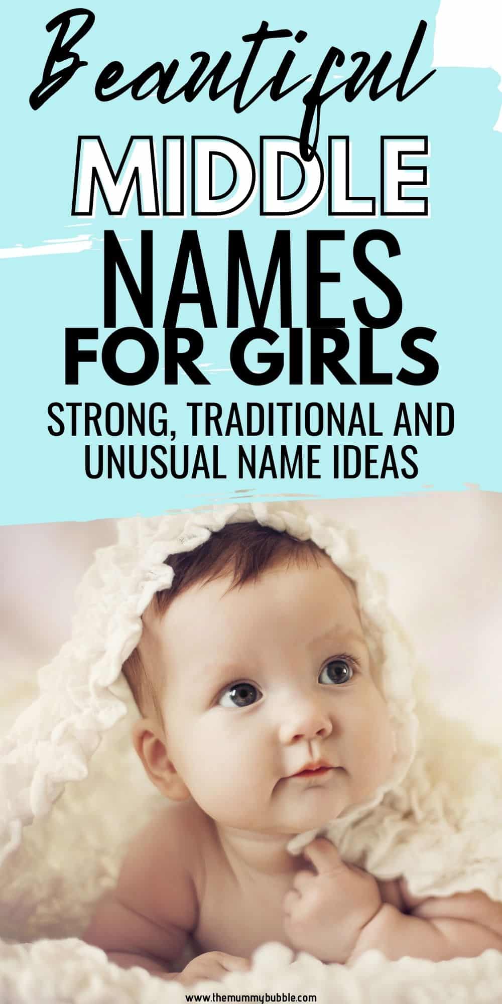 Beautiful baby girl middle name ideas