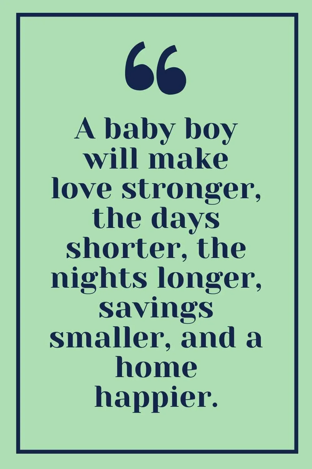 quotes about baby boys