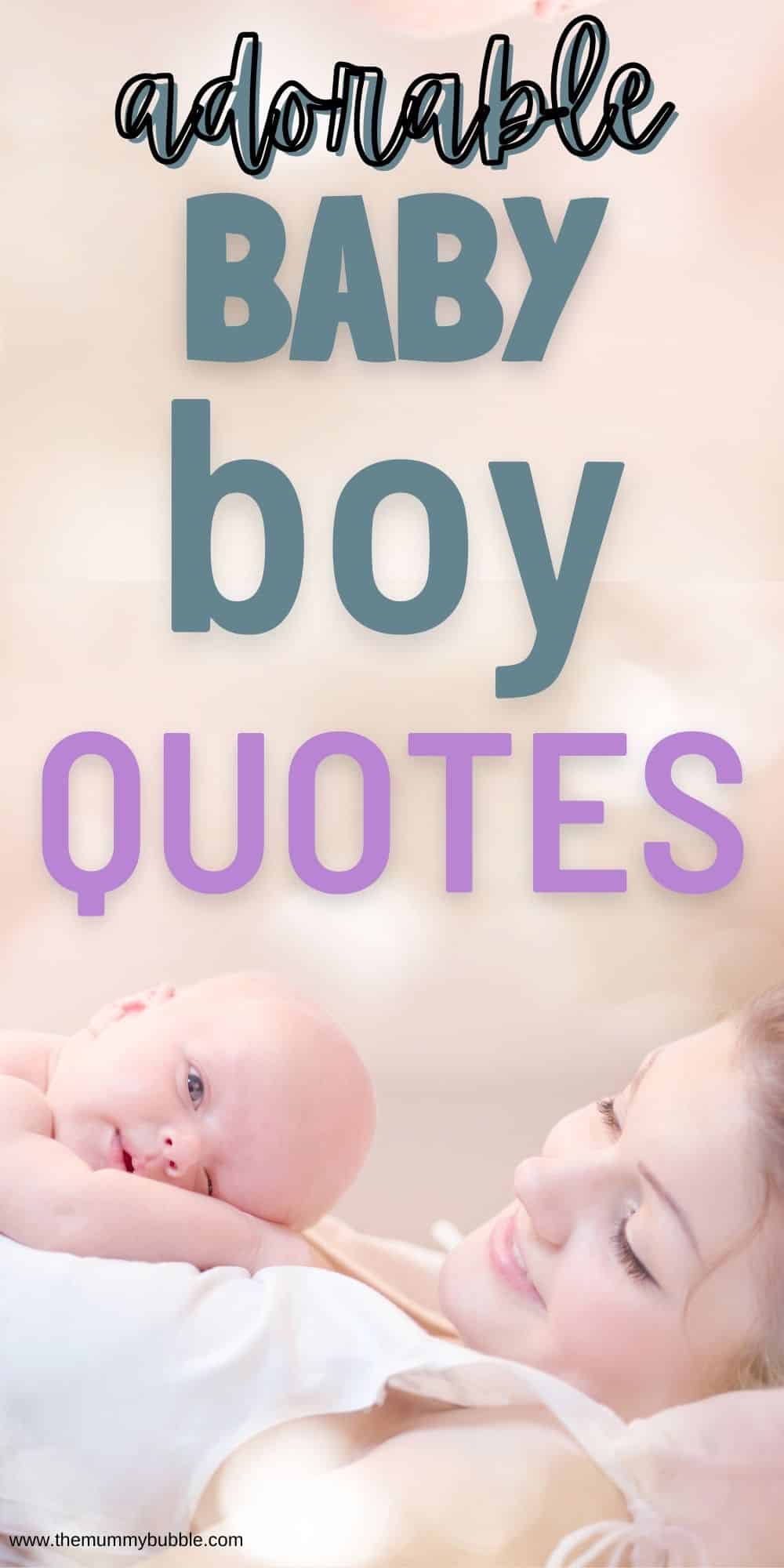 baby boy quotes