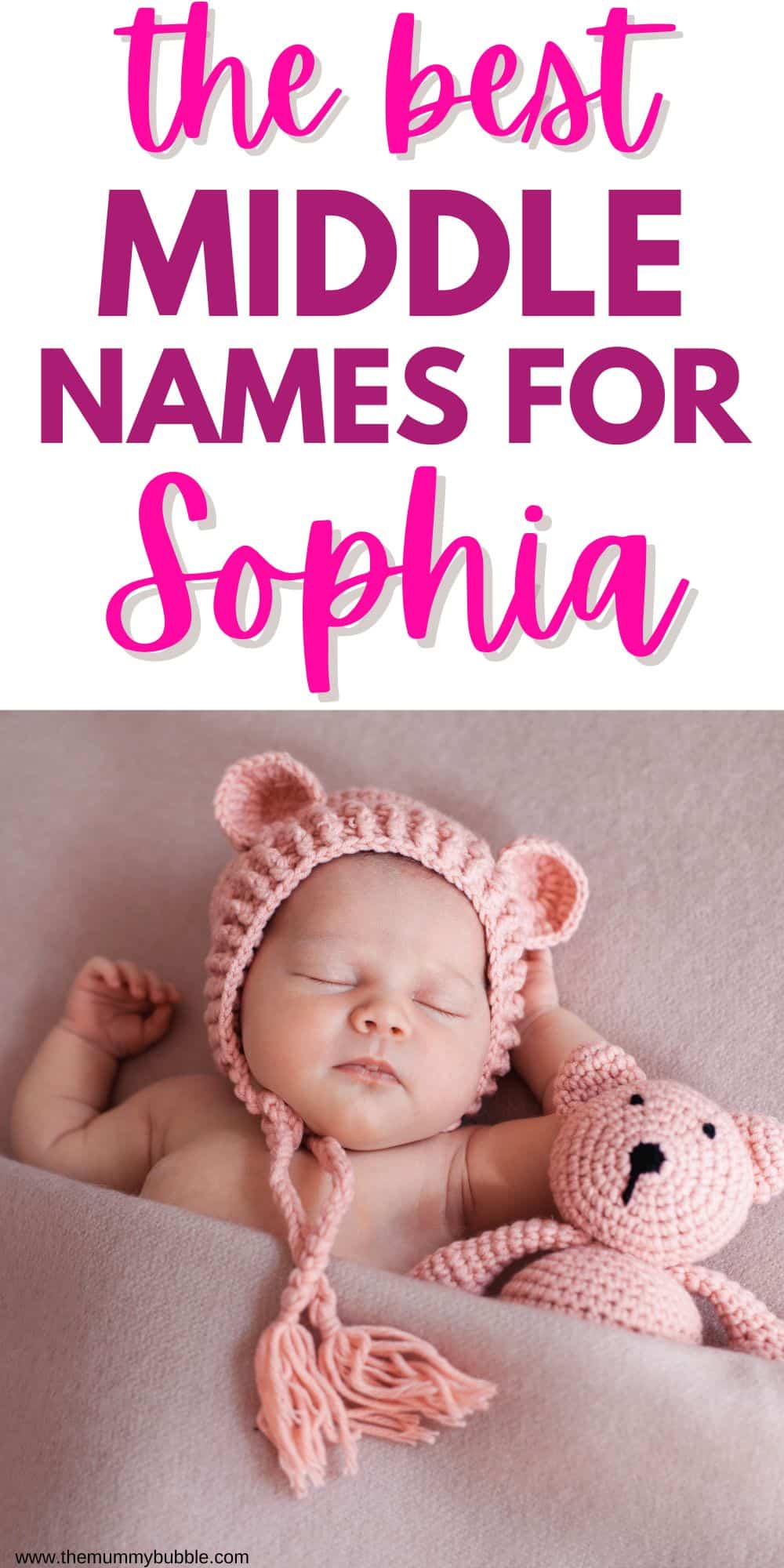 Best middle names for Sophia 