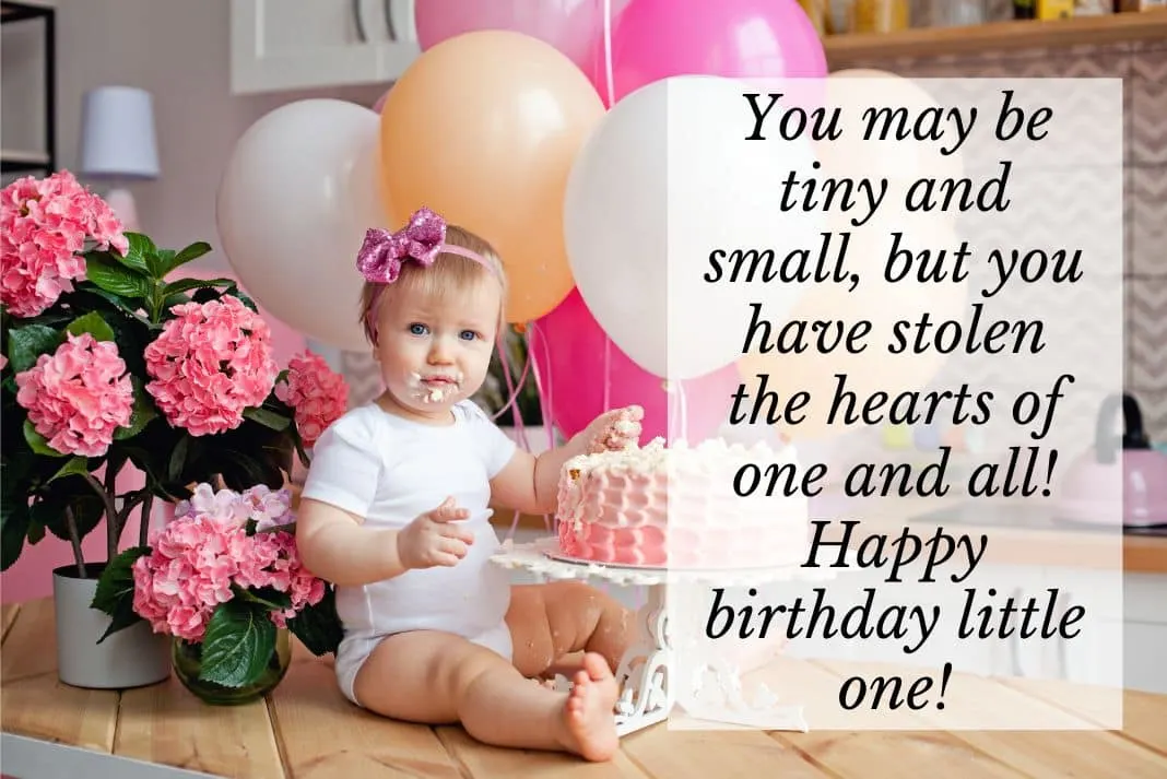 40+ First Birthday Quotes and Captions For A Baby Girl The Mummy Bubble