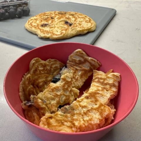 Blueberry Pancakes for Baby