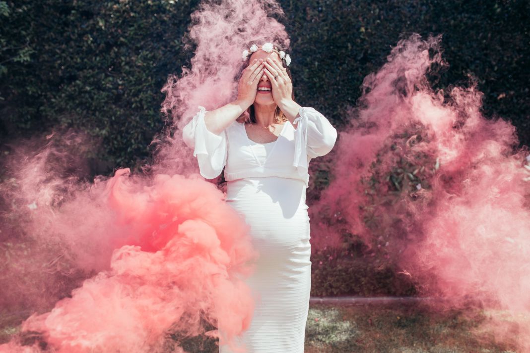 Gender reveal baby shower 