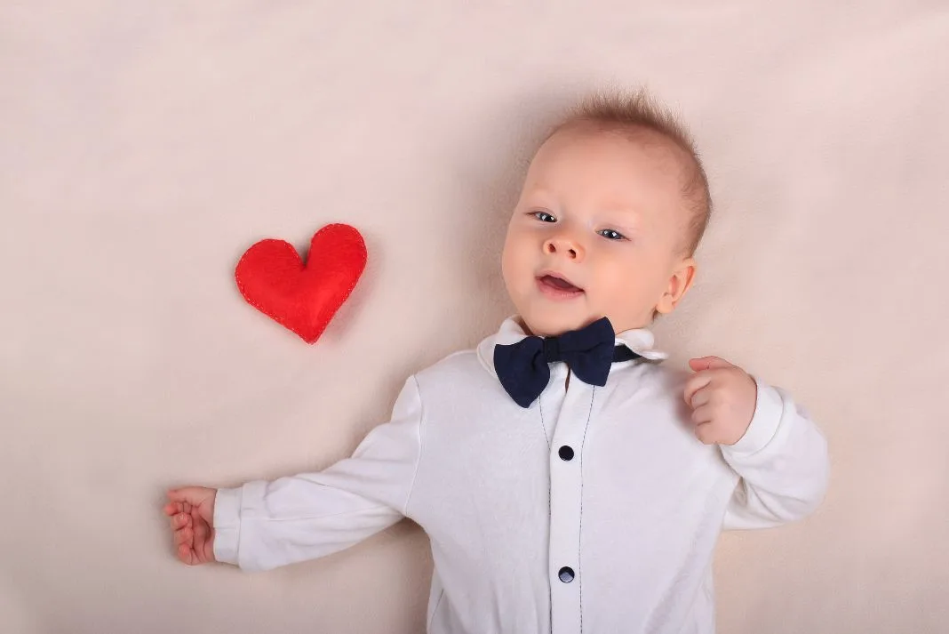 Baby in bowtie