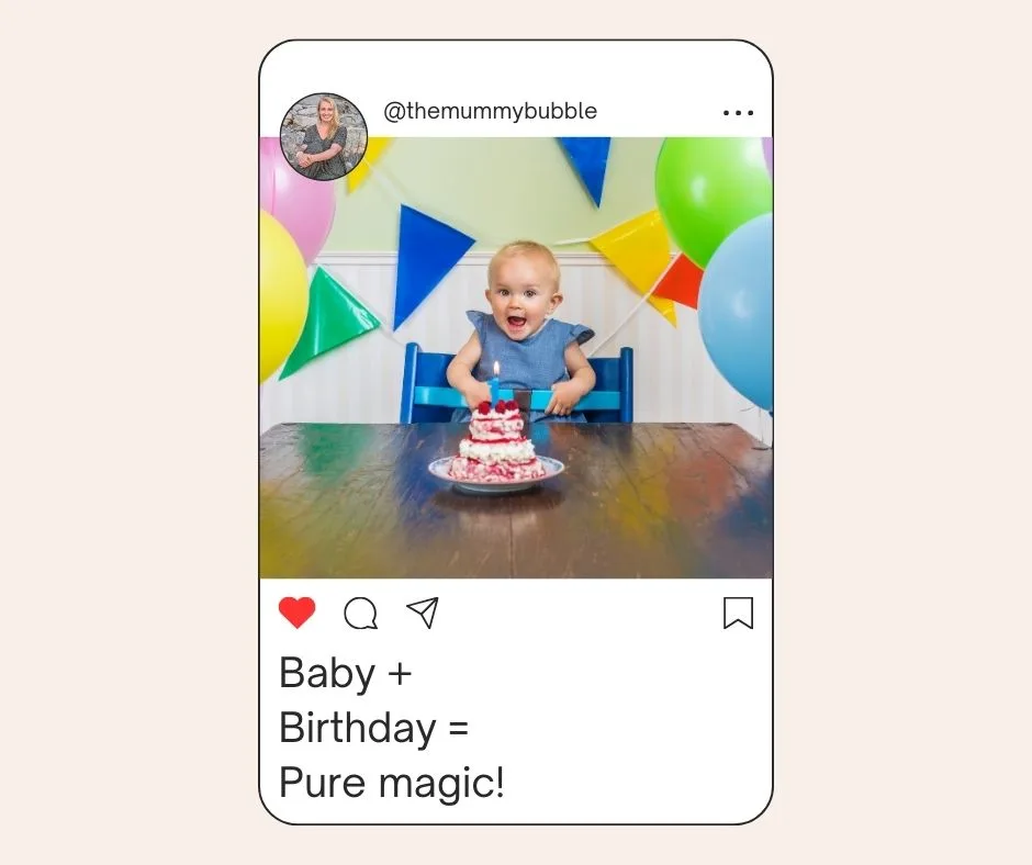 Baby boy quote for first birthday 