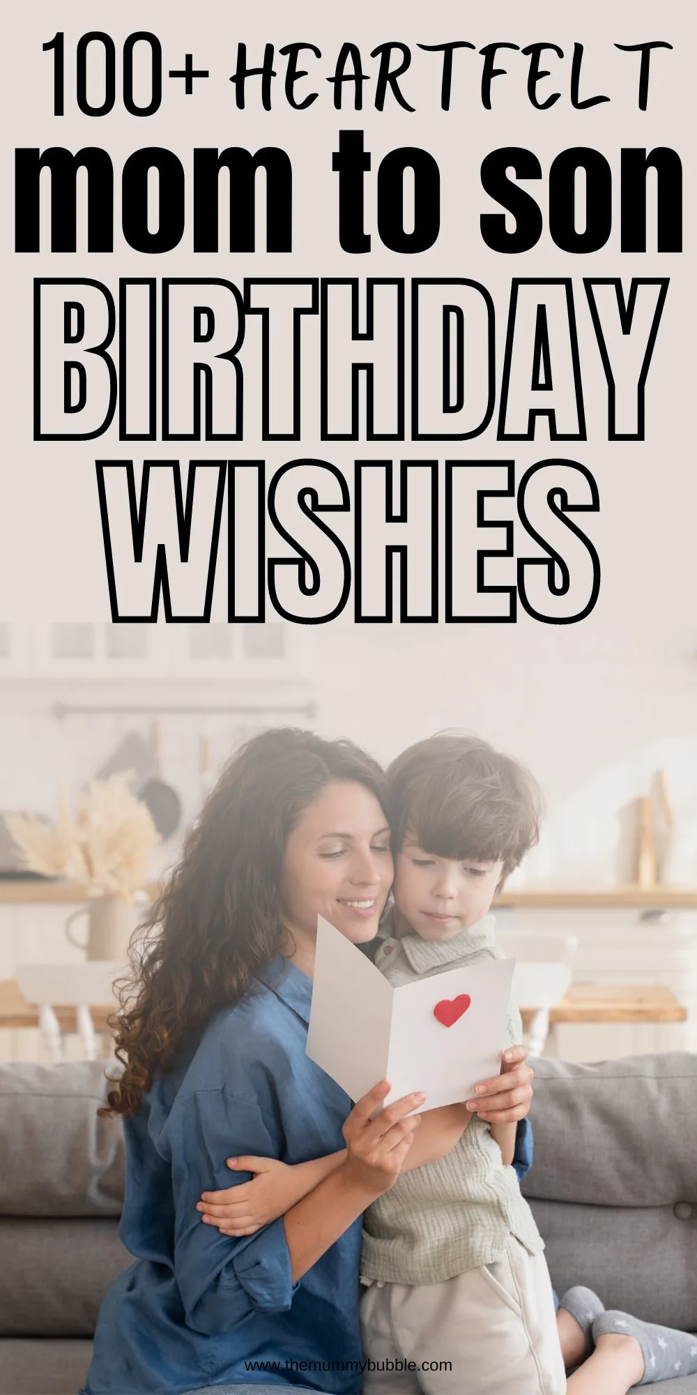 Birthday messages from mom to son