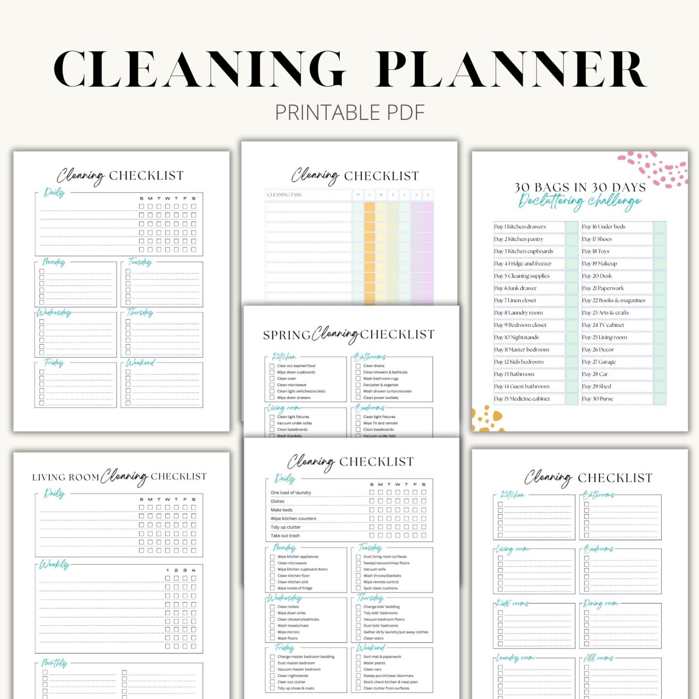Cleaning planner