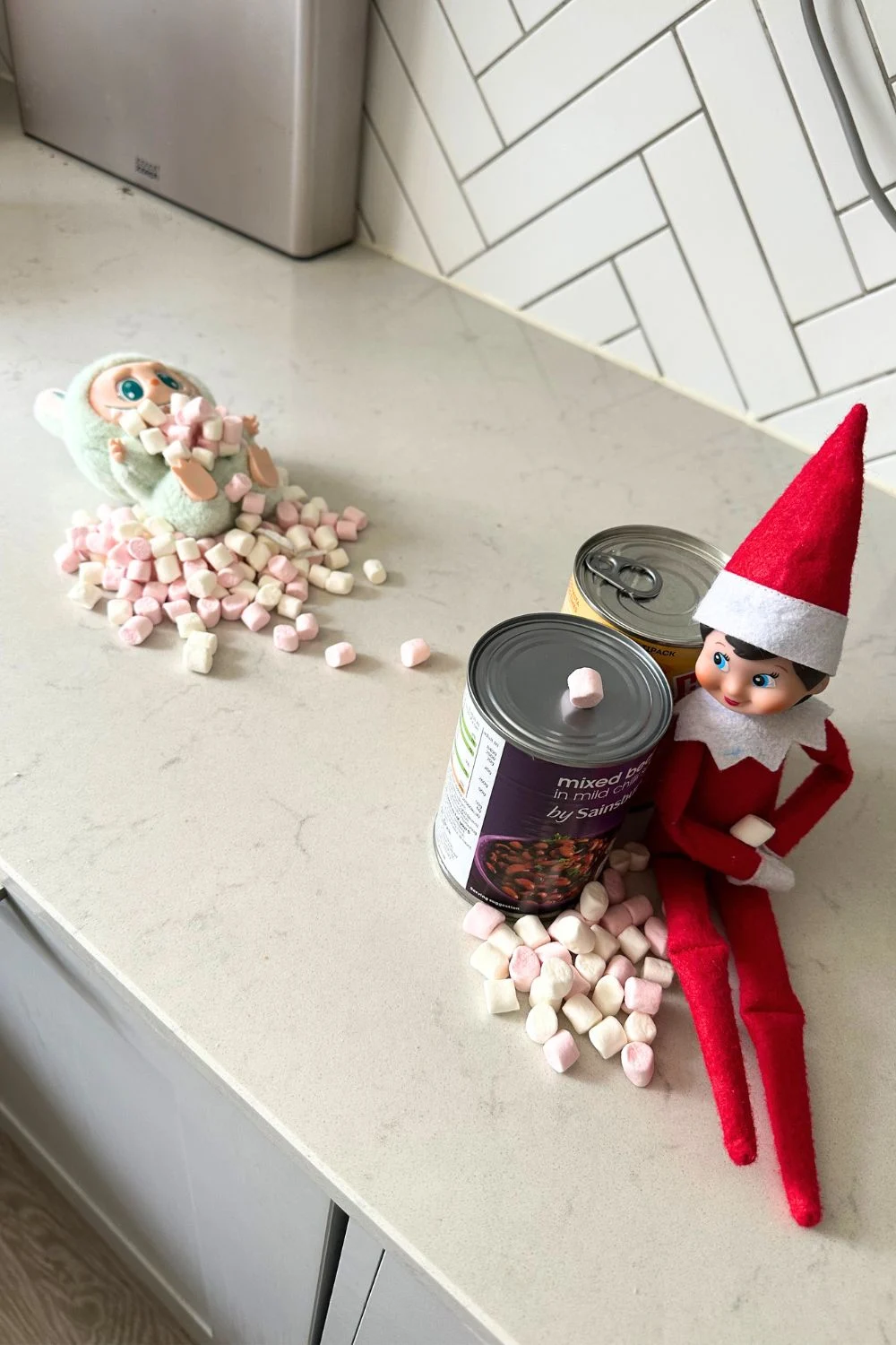 Elf on the shelf labubu idea