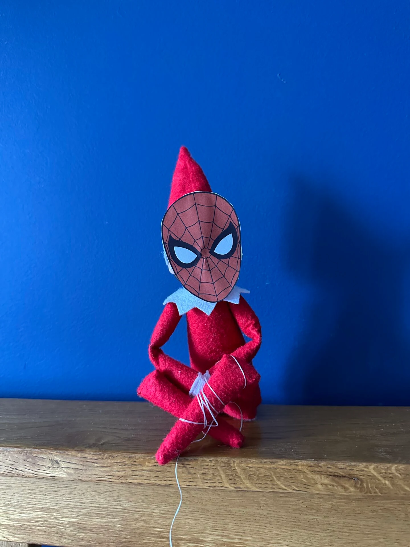 Elf on the shelf spiderman