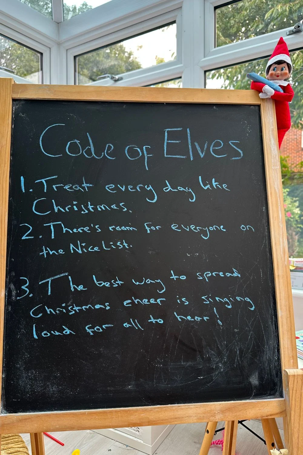 code of elves elf on the shelf 
