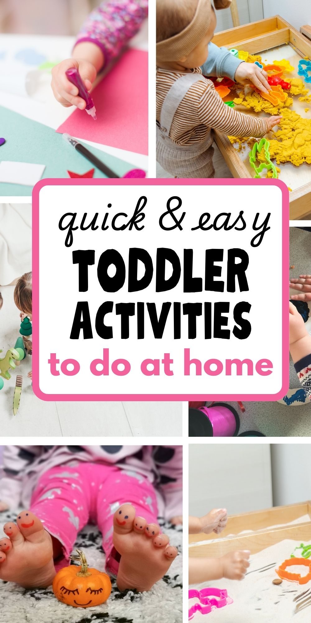quick easy toddler activities