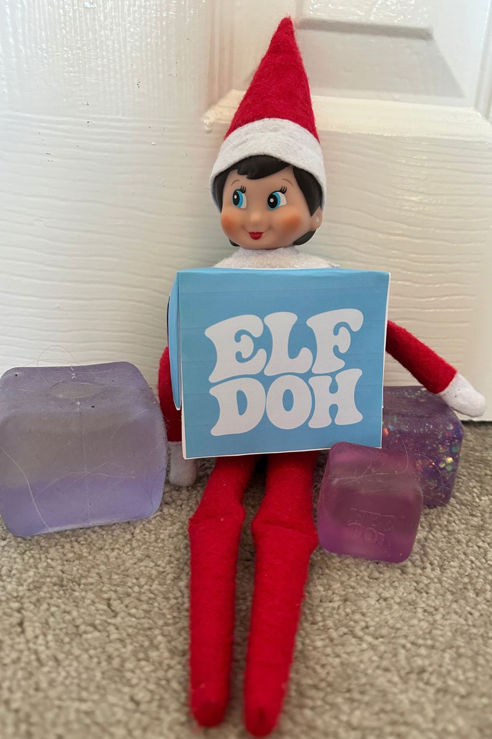 Elf on the Shelf Free Elf-Doh Printable